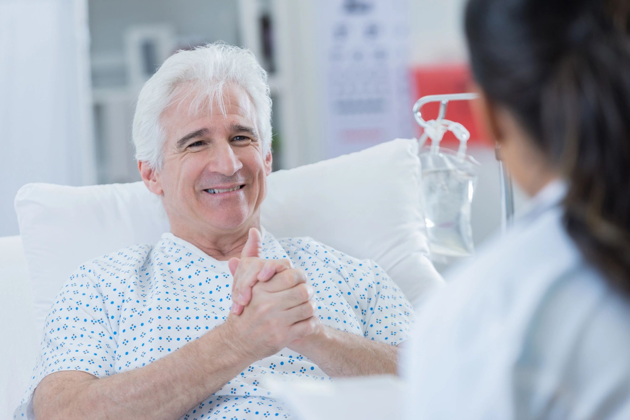 happy patient healthcare